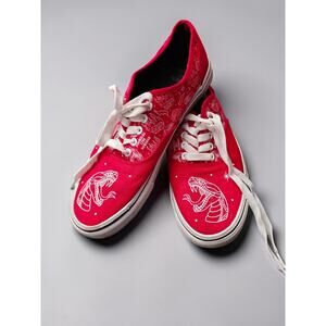 ALF A$$holes Live Forever Grafitti Snake Skater Shoes Sneakers SZ13 Red 10